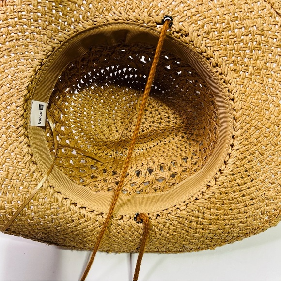 Stylish Tan Straw Hat for Men - Picture 4 of 5